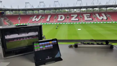 From Sidelines to Satellite: Europe’s First Cloud-Based Football Broadcast with RTS RVOC